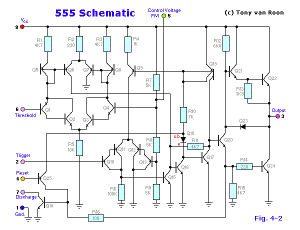NE555 Timer/Oscillator Data sheet
